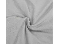 Funda elástica para sillón de 3 plazas poliéster jersey gris ES552846