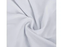 Funda elástica para sofá de 3 plazas poliéster jersey blanca ES554090