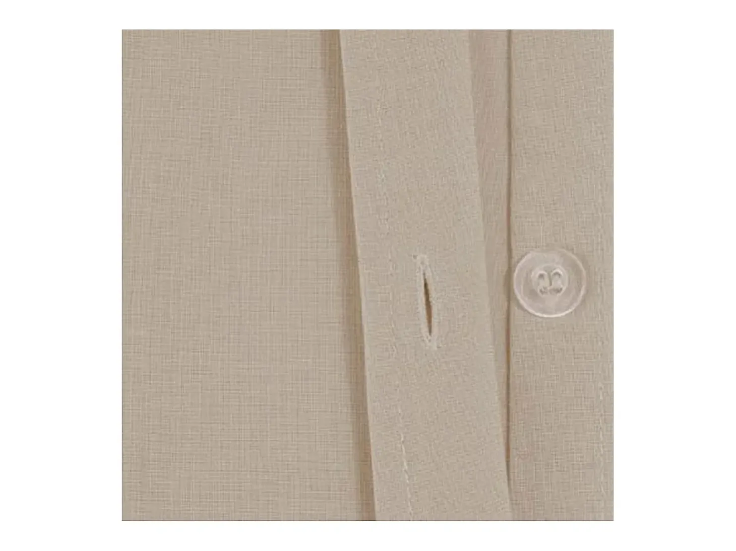 Funda nórdica algodón beige 90x190cm