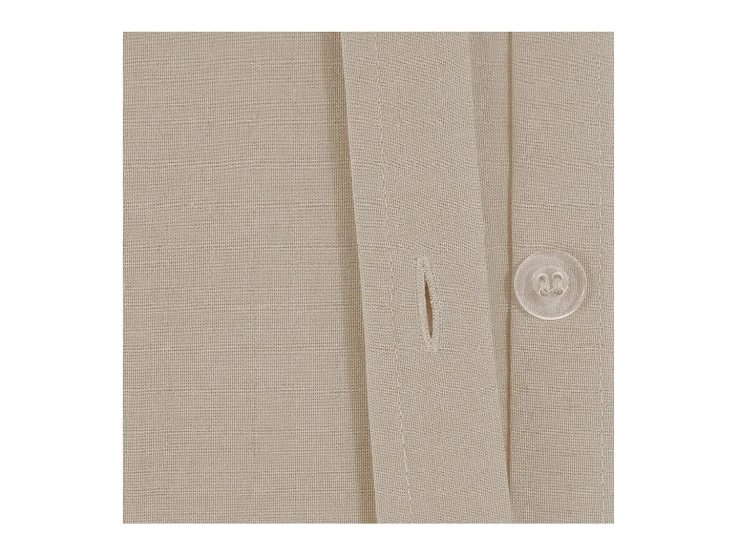 Funda nórdica algodón beige 90x190cm
