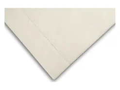 Funda nórdica de algodón percal 240x220 cm CAMILLE crudo, por Songe de Camille