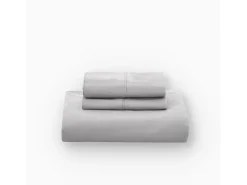 Funda nórdica gris 160x190/200 - 100% algodón orgánico premium