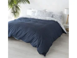Funda nórdica reversible ARTEDO microfibra gris 150x220 Cama de 90