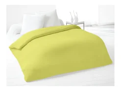 Funda nórdica 220x240 cm algodón liso verde