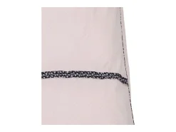 Funda nórdica 100x135cm y funda de almohada en algodón rosa