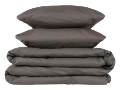 Funda Nórdica y Almohada 180x190cm| PIKOLIN HOME| Algodón| Gris