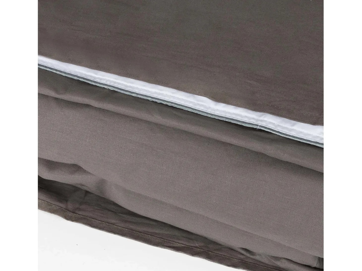 Funda Nórdica y Almohada 180x190cm| PIKOLIN HOME| Algodón| Gris