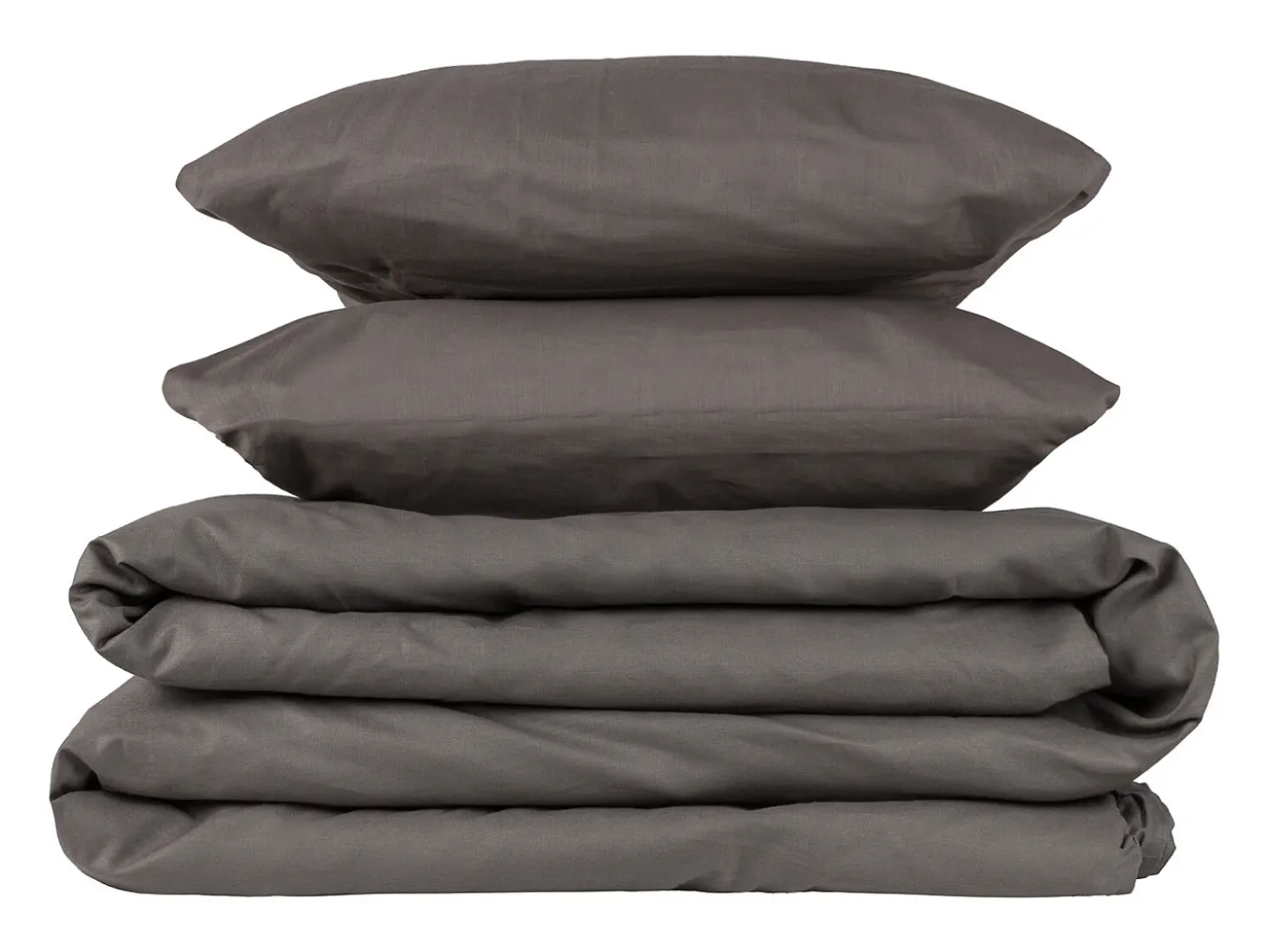 Funda Nórdica y Almohada 90x190cm| PIKOLIN HOME| Algodón| Gris