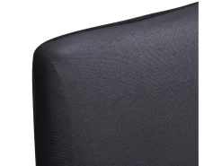 Funda para silla elástica recta 4 unidades gris antracita ES919776