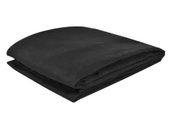 Funda para sofá de micro-gamuza gris antracita 270x350 cm ES659277