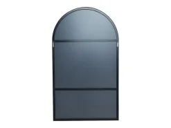 Gran espejo arco de aluminio, L. 110 x A. 190 cm, Negro, OLYVEN