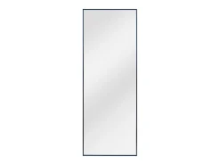Gran espejo rectangular de aluminio An. 70 x Alt. 200 cm, Negro, MYRA