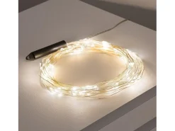 Guirnalda Alambre LED Jelendi 2m 3000K Blanco Cálido