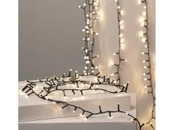 Guirnalda Cable LED Classic Negro 35m 3000K Blanco Cálido