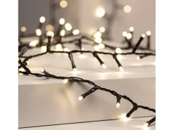 Guirnalda Cable LED Classic Negro 35m 3000K Blanco Cálido