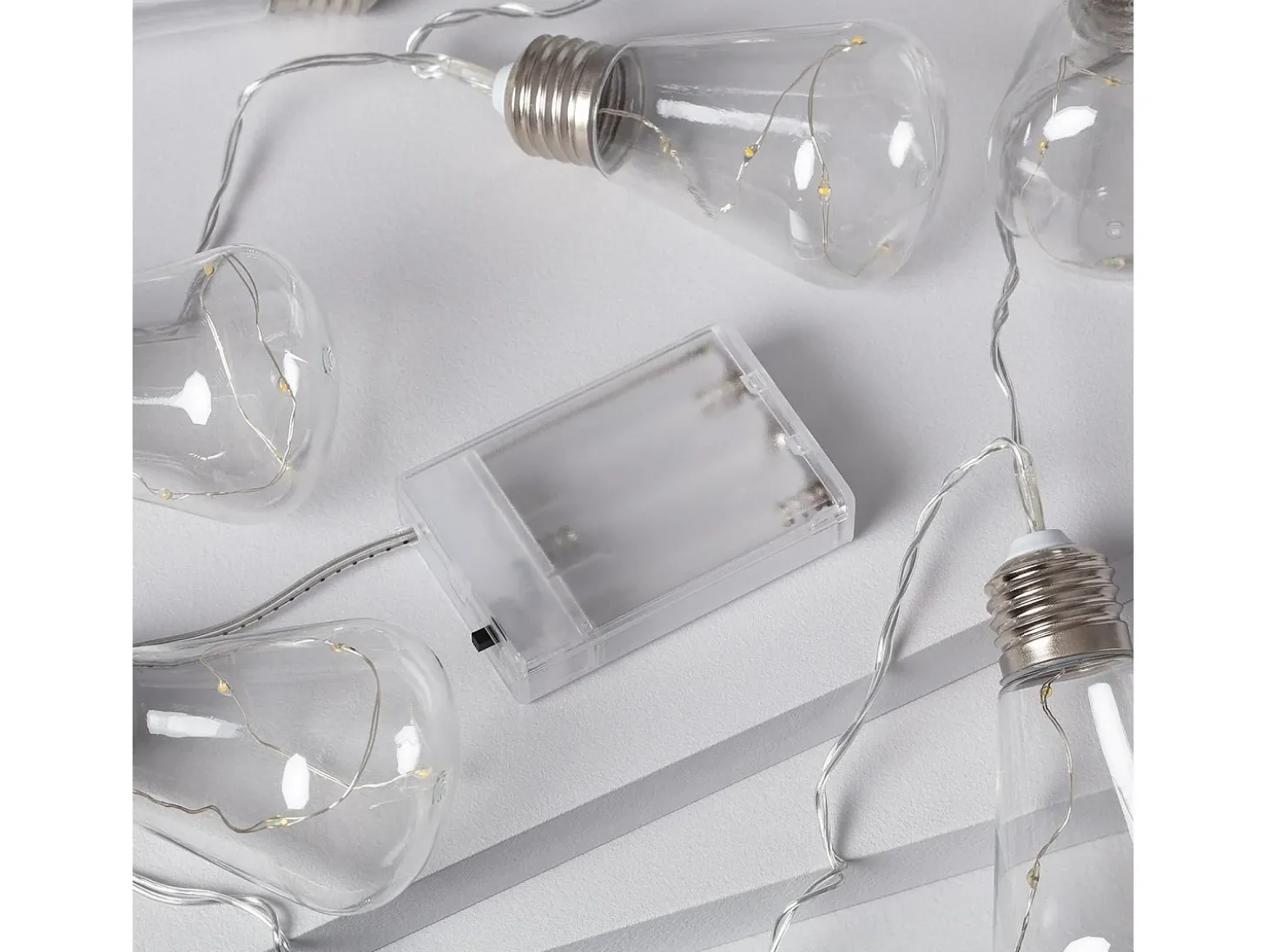 Guirnalda de Bombillas LED Edison 2m 3000K Blanco Cálido