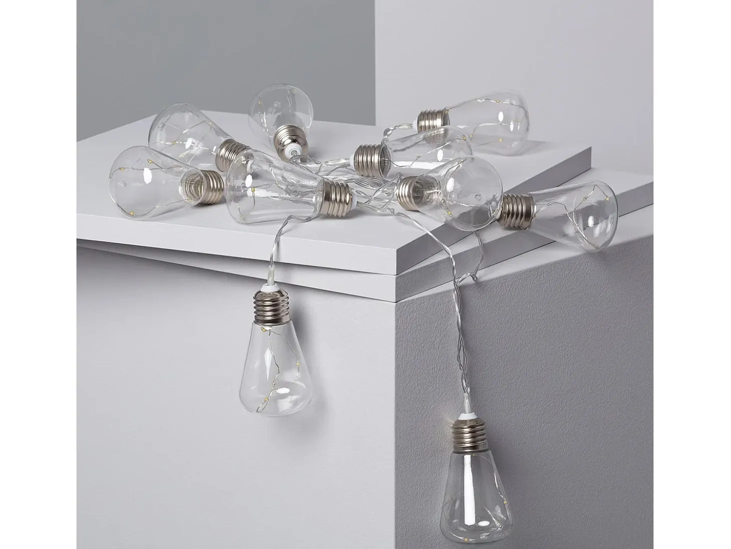 Guirnalda de Bombillas LED Edison 2m 3000K Blanco Cálido