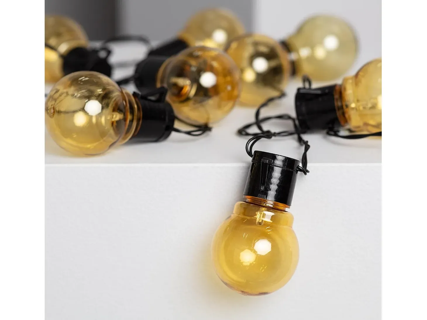 Guirnalda de Bombillas LED Solar Nikola 2m 6000K Blanco Frío