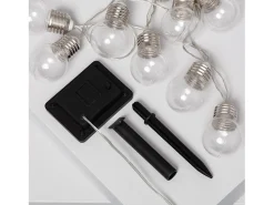 Guirnalda de Bombillas LED Solar Galilei 2m 3000K Blanco Cálido