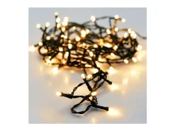 Guirnalda Exterior Cable Negro LED Blanco Cálido 9m 2700K Blanco Cálido