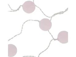 Guirnalda led PVC rosa 3.5 x 255 cm