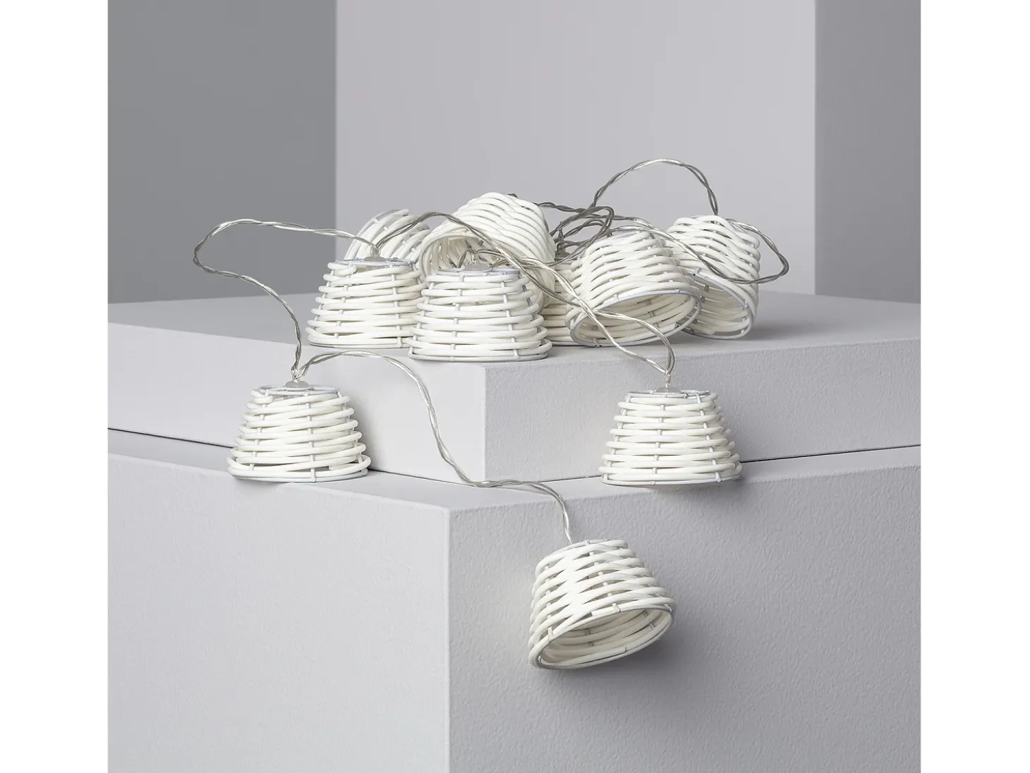 Guirnalda LED Solar Digha 1.8m Blanco