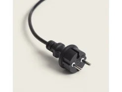 Guirnalda Luces Exterior con 5 Portalámparas B22 5m Negro IP44 Negro