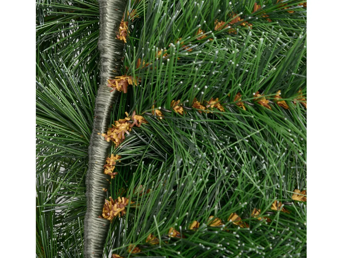 Guirnalda navideña artificial de 1,8 m con 160 ramas, decorativa para escaleras y chimenea, flameada, en plástico verde (180x30x30 cm)