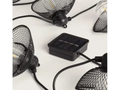 Guirnalda Solar Exterior LED de Bombillas Kodos 6.5m 3000K Blanco Cálido