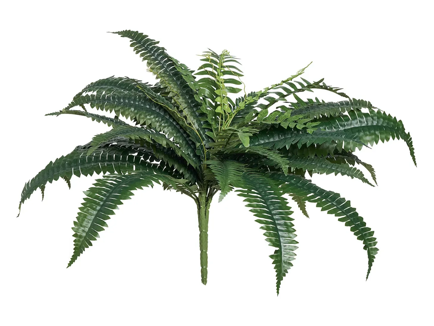 Helecho Artificial SucceBuy, Pack de 2, Helecho Falso de Boston 90-100 cm, 35 Hojas, Colgante, Decoración Interior/Exterior, Hogar/Oficina, Maceta No Incluida