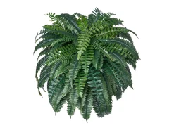 Helecho Artificial SucceBuy, Helecho Falso de Boston 110-120 cm, 88 Hojas, Grande Colgante, Decoración Interior/Exterior, Hogar/Oficina, Maceta No Incluida
