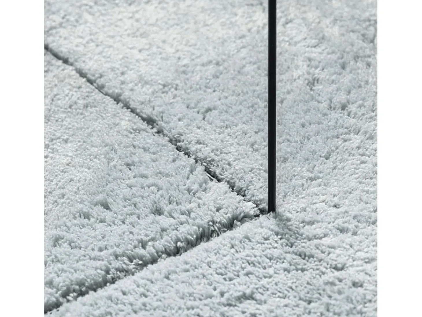 Hester Alfombra de pelo corto suave lavable HUARTE azul 140x200 cm