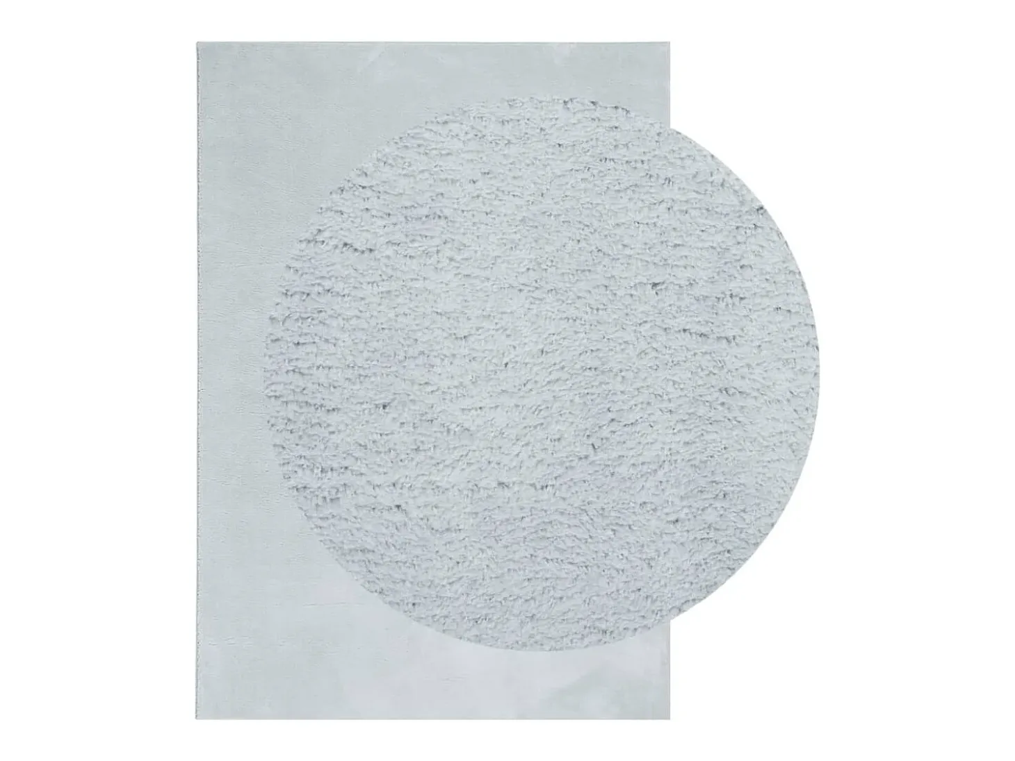 Hester Alfombra de pelo corto suave lavable HUARTE azul 140x200 cm