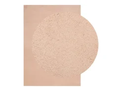 Hester Alfombra de pelo corto suave lavable HUARTE rosado 160x230 cm