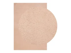 Hester Alfombra de pelo corto suave lavable HUARTE rosado 140x200 cm
