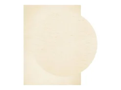Hester Alfombra de pelo corto suave lavable HUARTE crema 200x280 cm