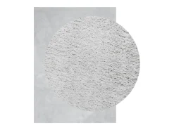 Hester Alfombra de pelo corto suave lavable HUARTE gris 240x340 cm