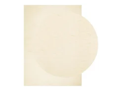 Hester Alfombra de pelo corto suave lavable HUARTE crema 160x230 cm