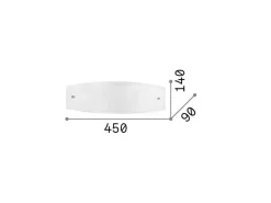 Ideal Lux Ali - 2 luces de empotrar de interior pequeño blanco, E27