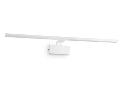 Ideal Lux ALMA - Aplique LED Integrado Cuadro 1 Luz Latón Satinado 3000K