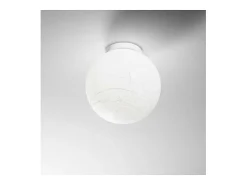 Ideal Lux CARTA Lámpara de techo Globe blanca 40cm