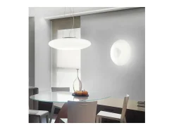 Ideal Lux Glory - Lámpara colgante de techo grande de 5 luces blanco, E27