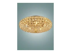Ideal Lux King - Luz de empotrar grande para interiores de 9 luces Dorado, G9