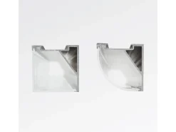 Ideal Lux Negresco - Aplique de pared con vela de 2 luces Dorado, E14
