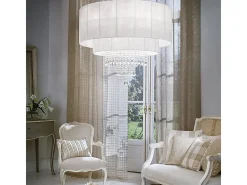 Ideal Lux Opera - Lámpara colgante de techo blanca