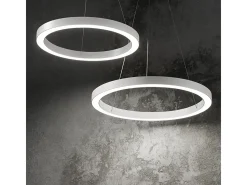 Ideal Lux Oracle - Colgante de techo grande LED integrado Blanco 3000K