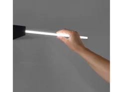 Ideal Lux THEO Aplique LED integrado 2 luces negro 1350Lm 3000K