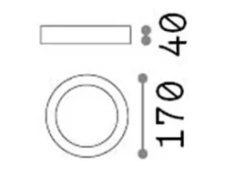 Ideal Lux Universal - Foco empotrado pequeño interior LED 1 luz Blanco
