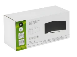 Iluminacion Para Porches Y Jardines Masala Negro Ip65
