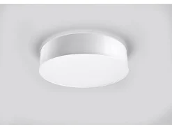 Incasso Cilindrico Bianco 25cm E27 Plafón cilíndrico Blanco 25cm E27